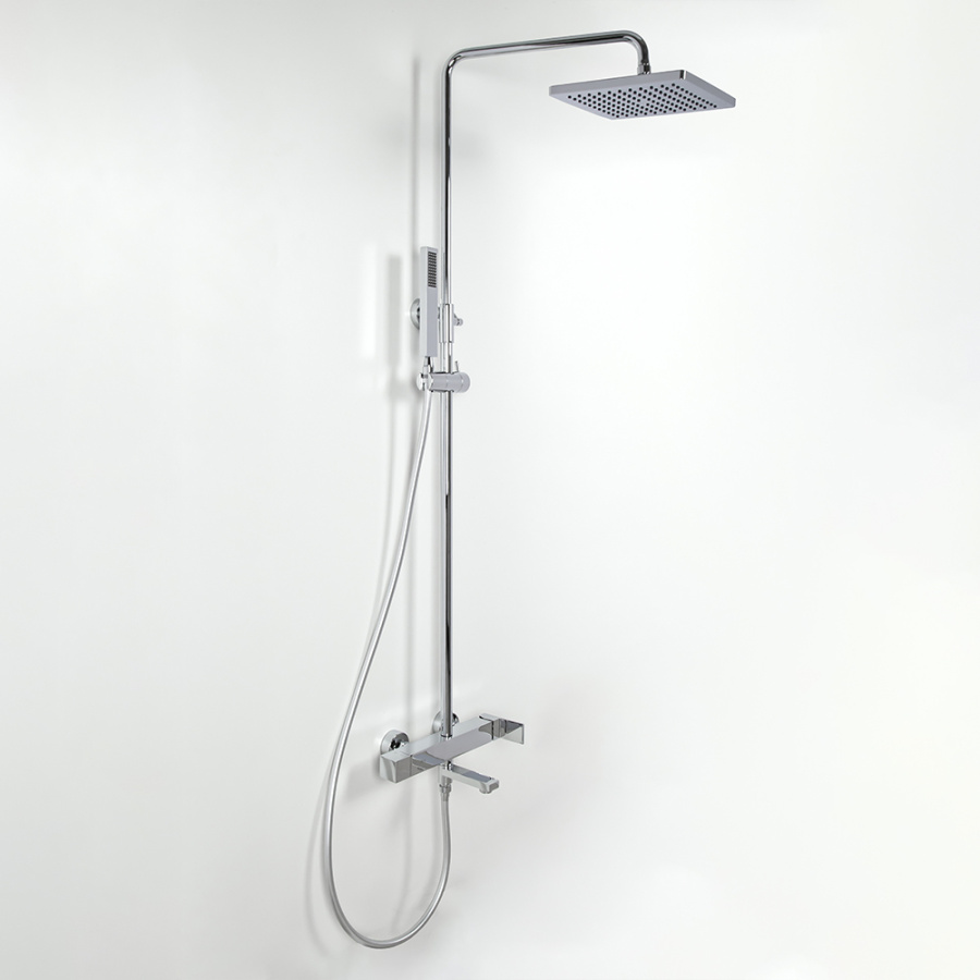 Душевая стойка AVS Cube хром Душевая стойка AVS Cube хром