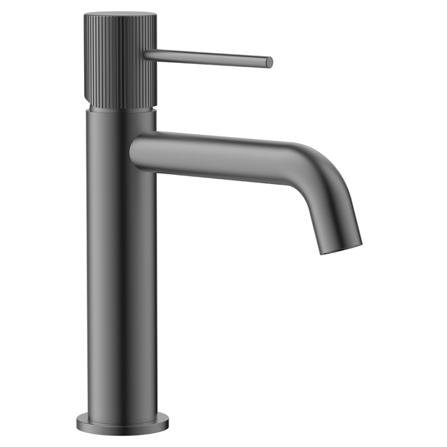 Смеситель для раковины AVS Pulse оружейная сталь Смеситель для раковины AVS Pulse оружейная сталь