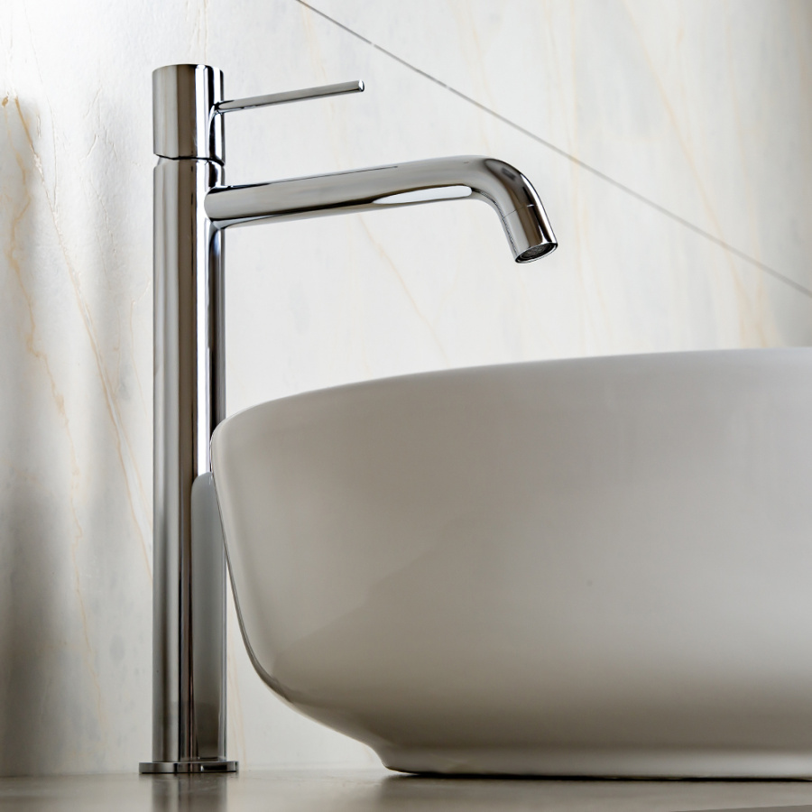 Смеситель для раковины AVS Slimmer высокий, хром