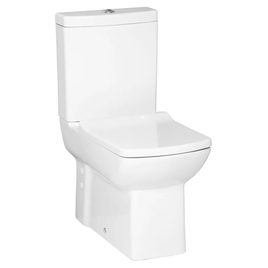 Унитаз-компакт Creavit Lara LR360-11CB00E+LR410-00CB00E+IT5130+KC1603.01.0000E с микролифтом