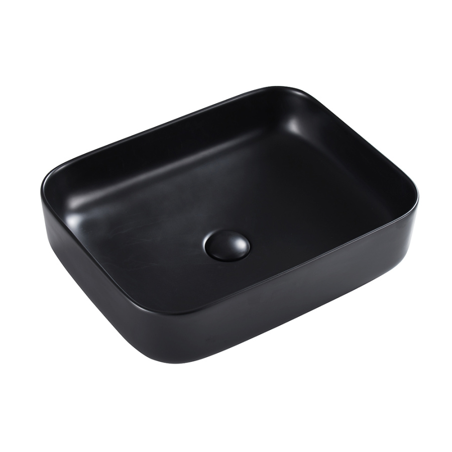 Раковина AVS Адель 50x39 черная матовая Раковина AVS Адель 50x39 черная матовая