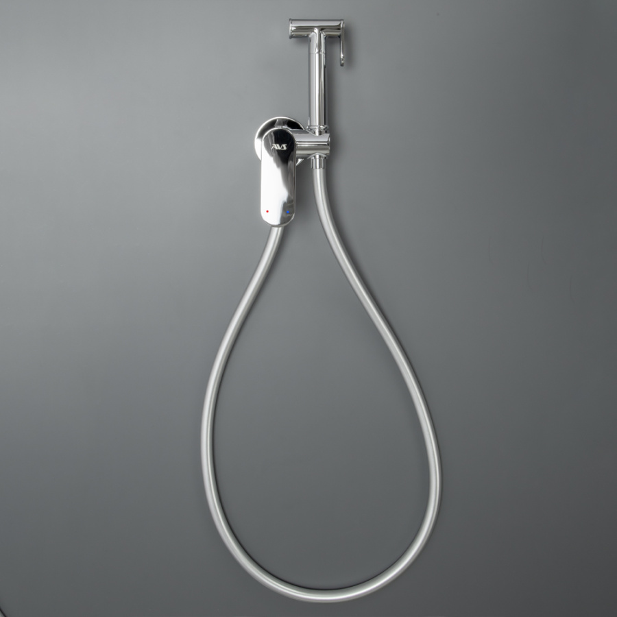 Гигиенический душ со смесителем AVS Beauty хром Гигиенический душ со смесителем AVS Beauty хром