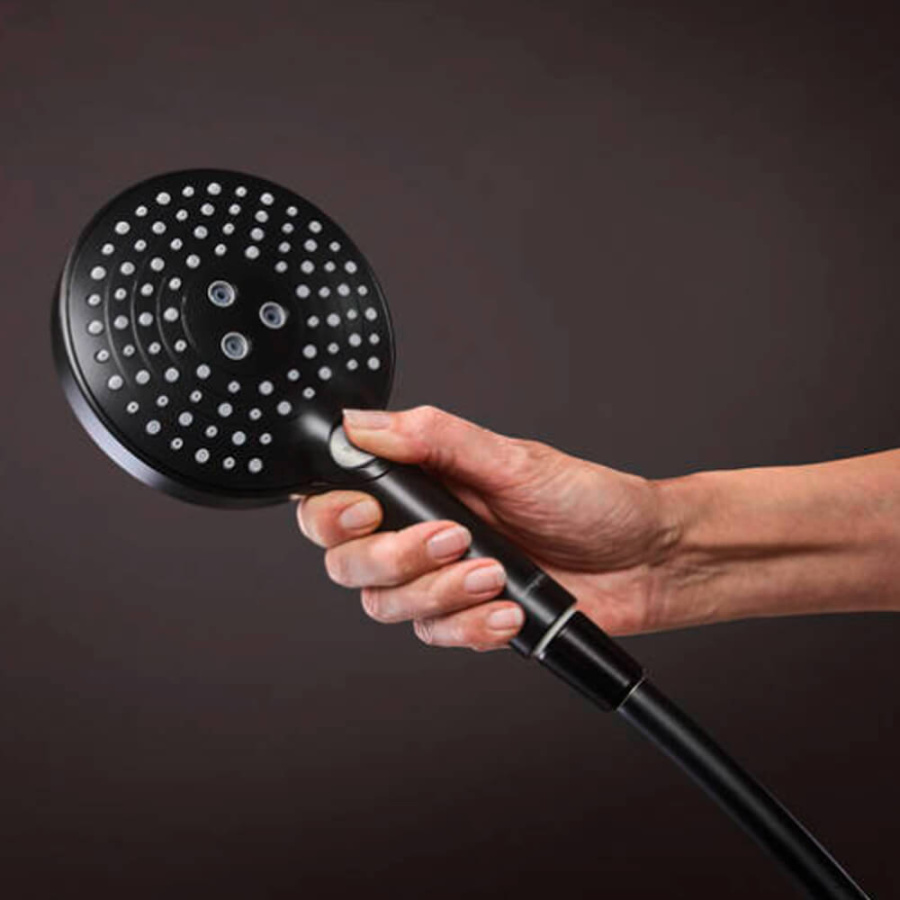 Душевая стойка Hansgrohe Raindance Select S 27633670 черный матовый Душевая стойка Hansgrohe Raindance Select S 27633670 черный матовый