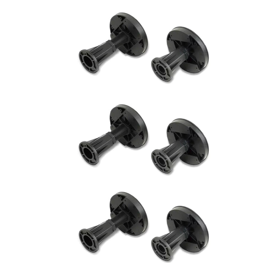 Ножки для поддона Veconi T-L-06-B черные Ножки для поддона Veconi T-L-06-B черные