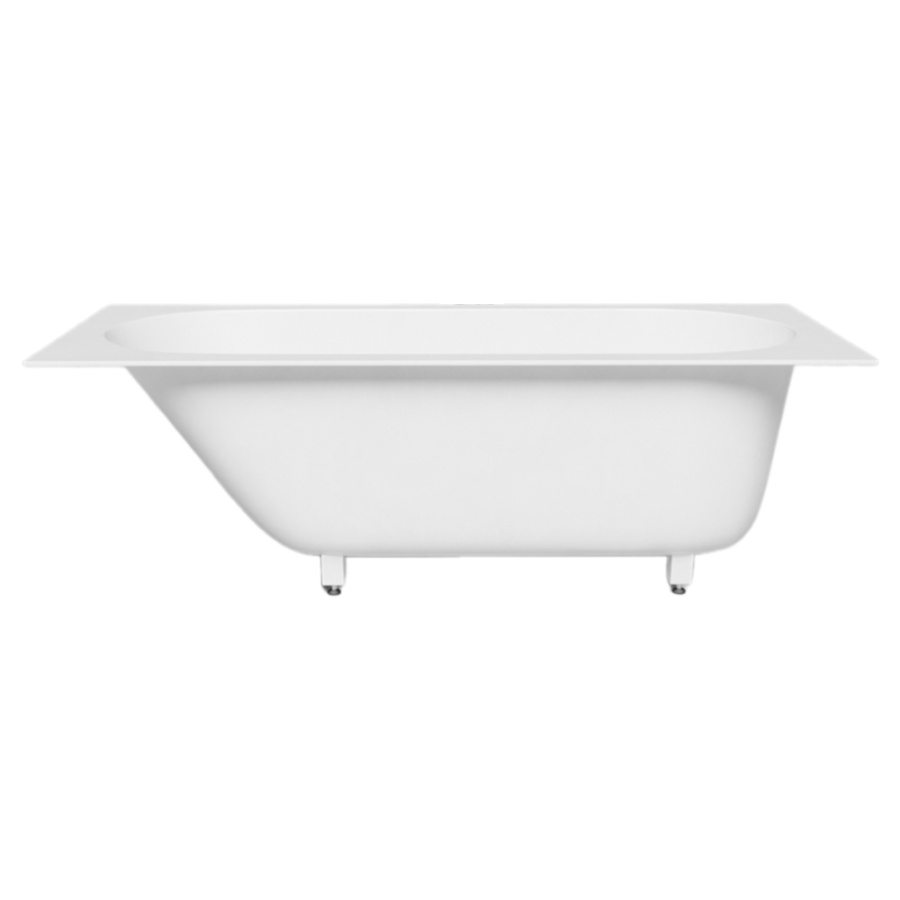 Ванна из искусственного камня Salini Ornella S-Sense 170x75 белая матовая с ножками Ванна из искусственного камня Salini Ornella S-Sense 170x75 белая матовая с ножками