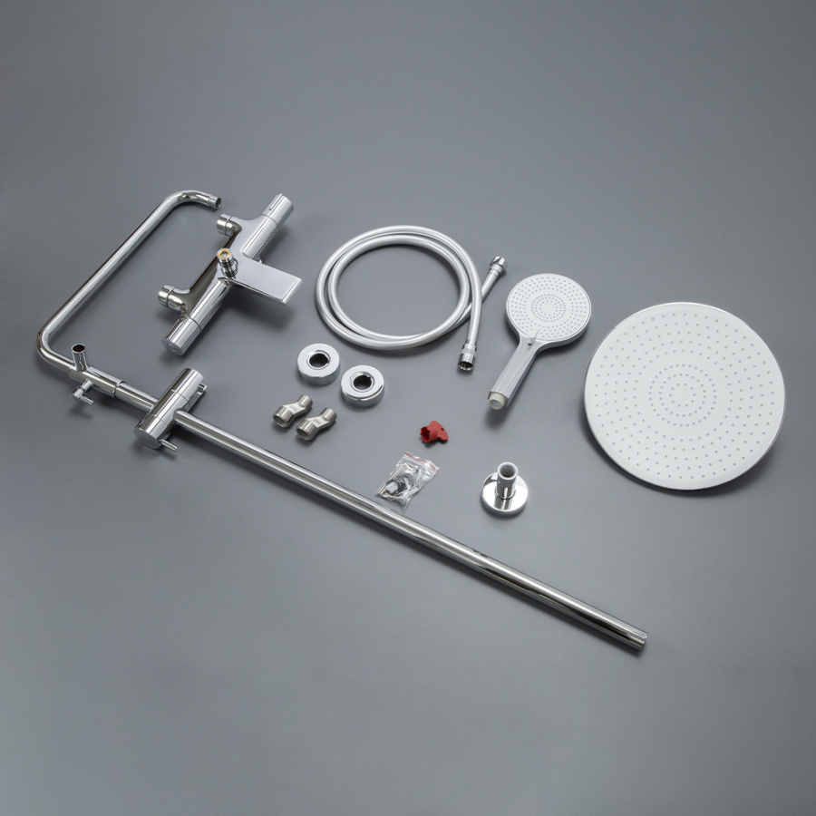 Душевая стойка с изливом AVS Elegant хром Душевая стойка с изливом AVS Elegant хром