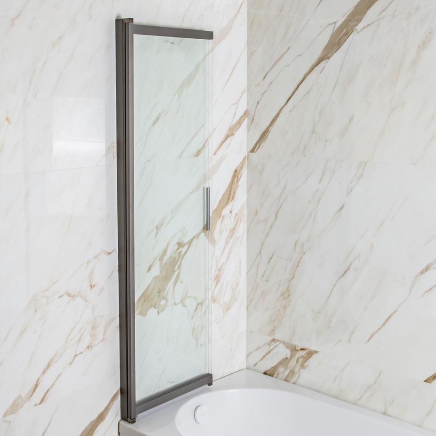 Шторка на ванну AVS Слайдер Плюс 80 см профиль оружейная сталь, стекло прозрачное Шторка на ванну AVS Слайдер Плюс 80 см профиль оружейная сталь, стекло прозрачное