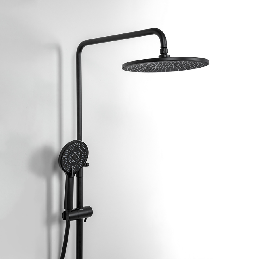 Душевая стойка AVS Slimmer 811-151-MB черный матовый Душевая стойка AVS Slimmer 811-151-MB черный матовый