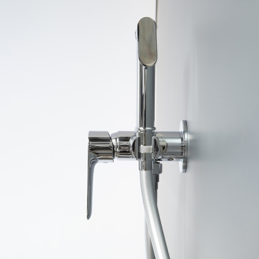 Гигиенический душ со смесителем AVS Basic хром Гигиенический душ со смесителем AVS Basic хром