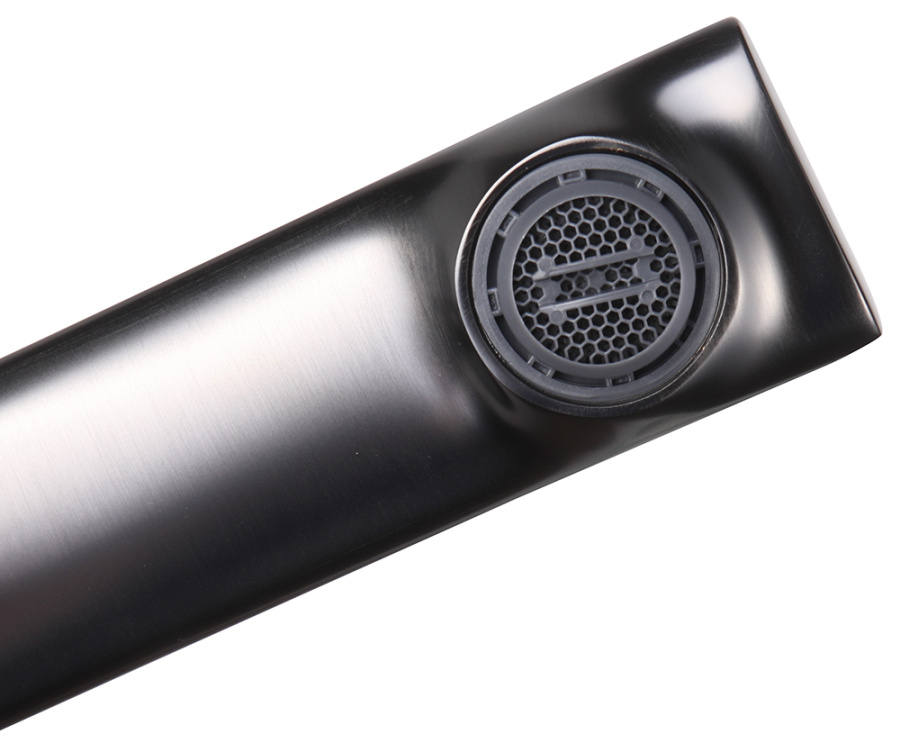 Смеситель для раковины Maxonor Pleasure PL1086-9 оружейная сталь