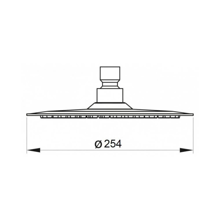 Верхний душ BelBagno BB-SLDC2-IN