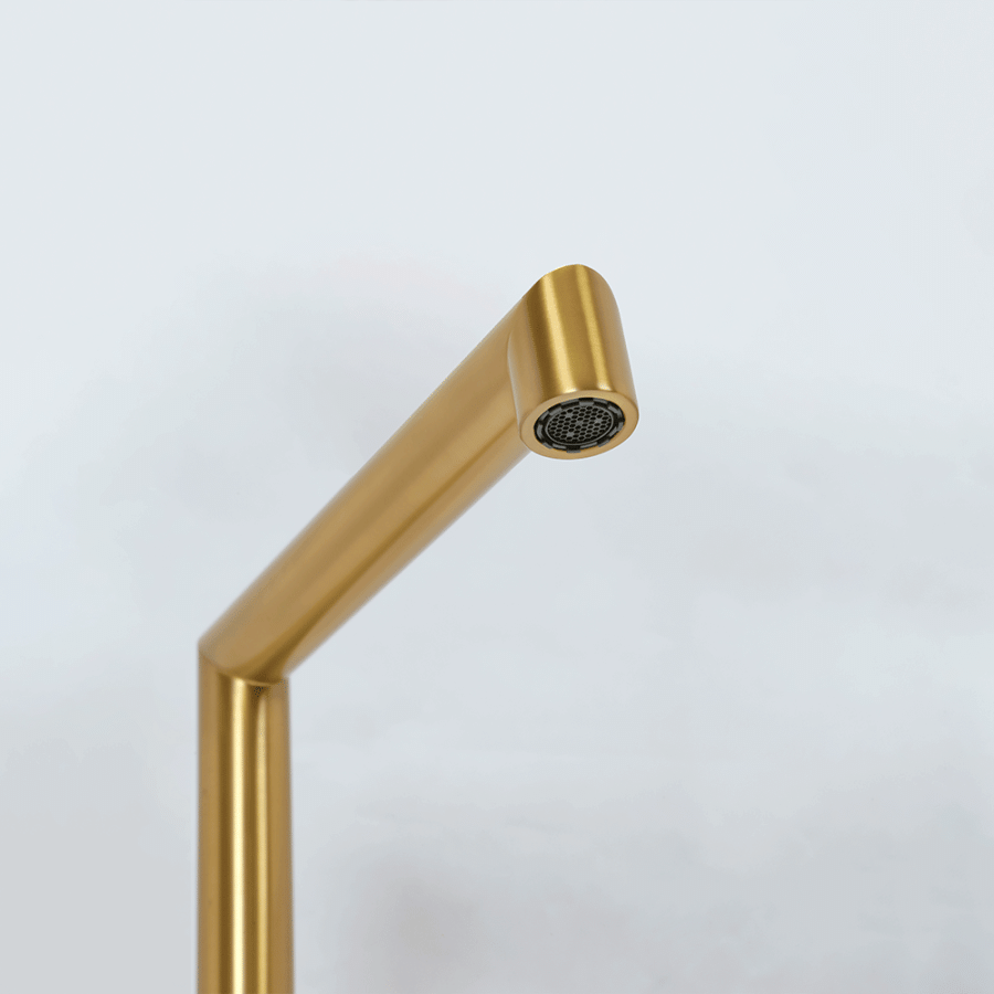 Смеситель для кухни AVS Pulse брашированное золото