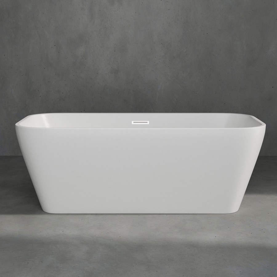 Акриловая ванна AVS Шарм 170x80 белая, c донным клапаном