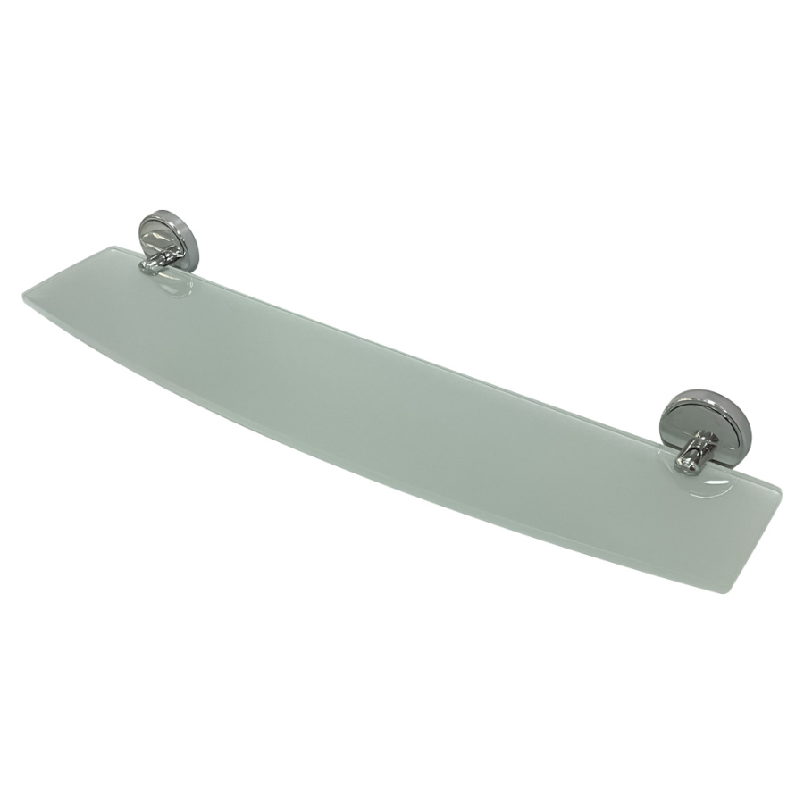 Полка стекляная с крепежом AVA ELU 017