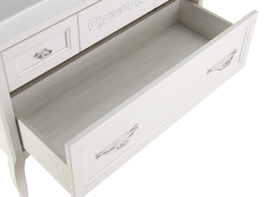 Тумба с раковиной ASB Wood Line Модерн 105 белая, патина серебро Тумба с раковиной ASB Wood Line Модерн 105 белая, патина серебро