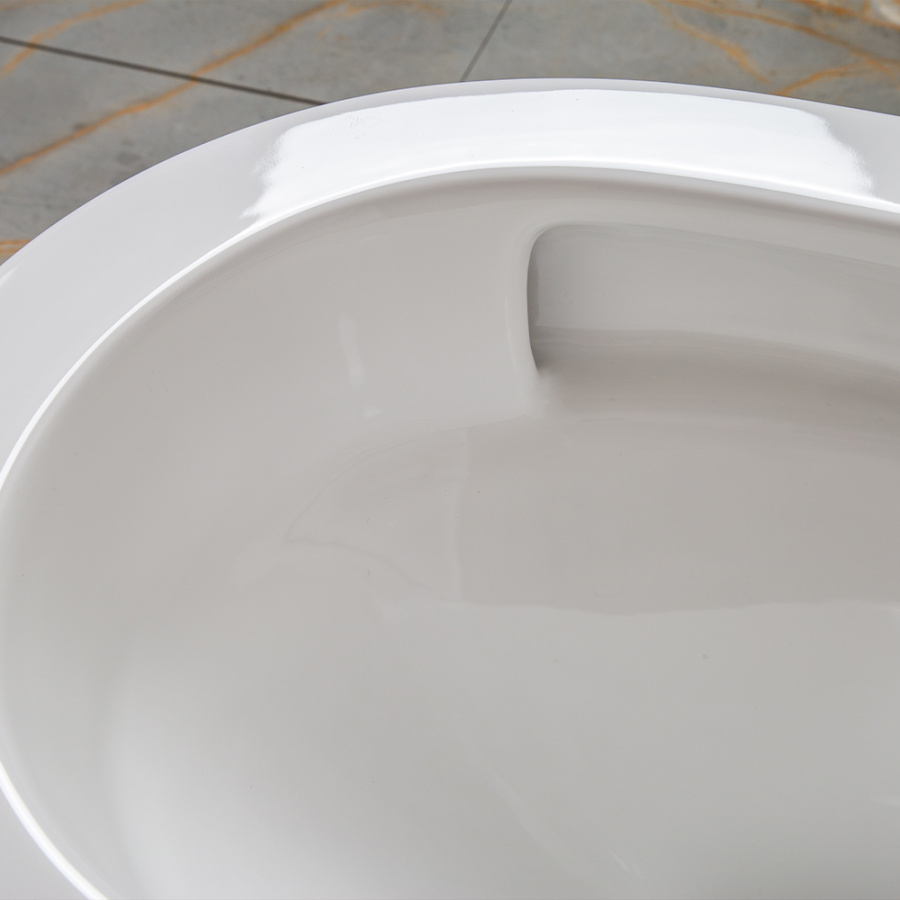 Унитаз подвесной AVS Спутник безободковый, белый Унитаз подвесной AVS Спутник безободковый, белый