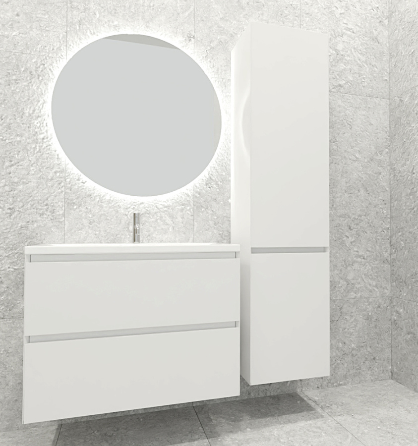 Шкаф-пенал AVS Гармония 40x165 L белый Шкаф-пенал AVS Гармония 40x165 L белый