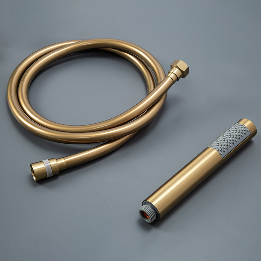 Смеситель для ванны с душем AVS Slimmer брашированное золото Смеситель для ванны с душем AVS Slimmer брашированное золото