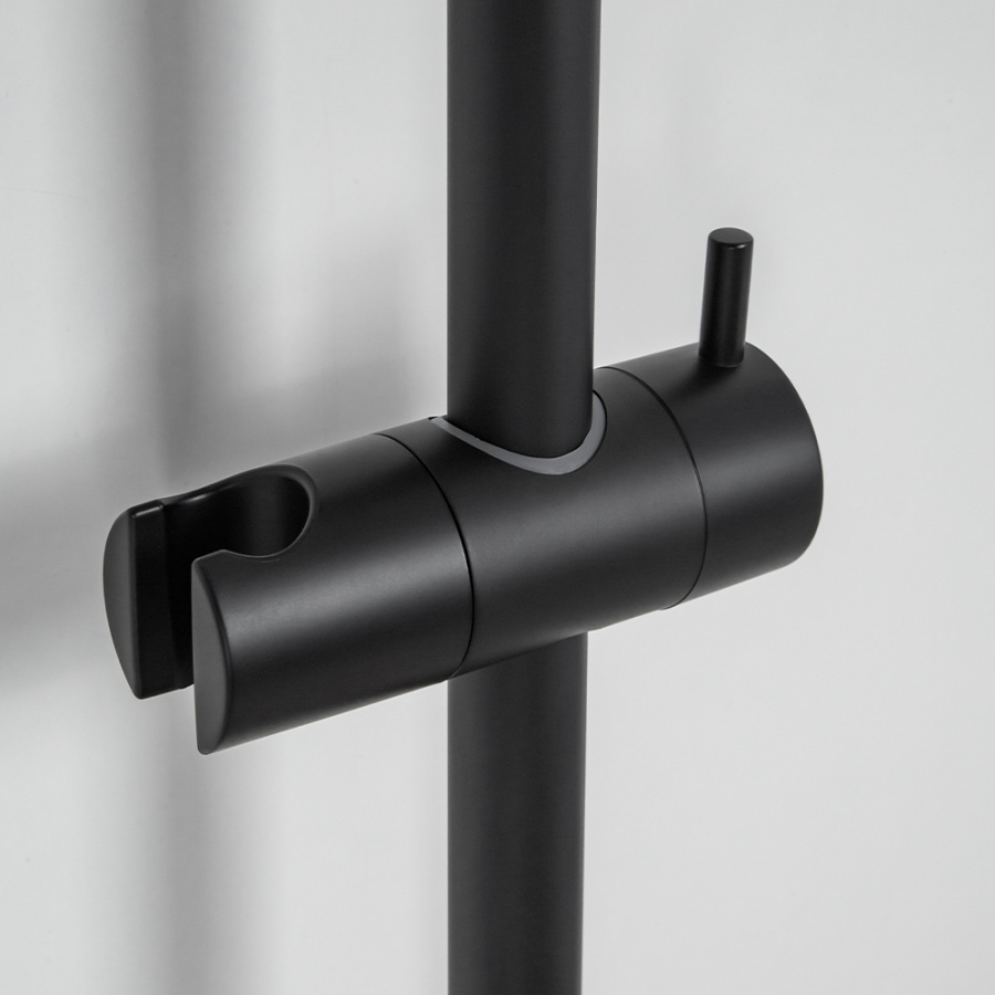 Душевая стойка AVS Cube 811-222-MB черный матовый Душевая стойка AVS Cube 811-222-MB черный матовый