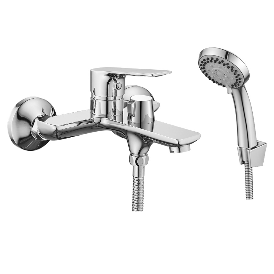 Смеситель для ванны с душем Rossinka RS27-30 хром