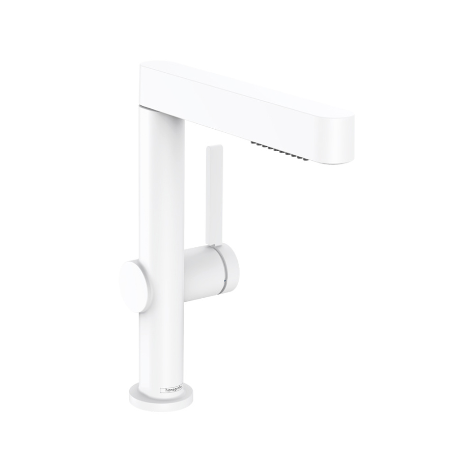 Смеситель для раковины Hansgrohe Finoris 76063700 белый матовый