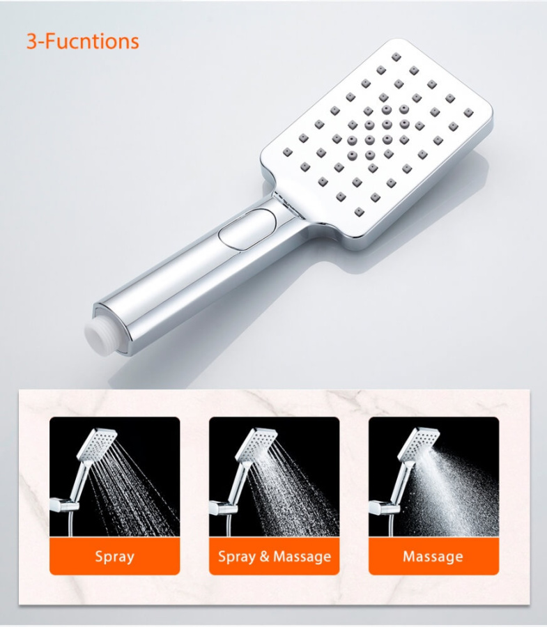 Смеситель для ванны с душем Accoona H124 A63124 хром