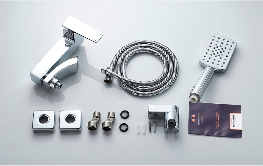Смеситель для ванны с душем Accoona H124 A63124 хром
