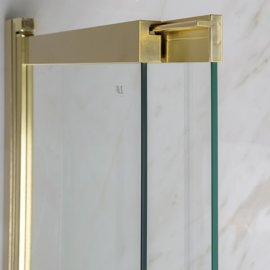 Шторка на ванну AVS Слайдер Плюс 80 см профиль брашированное золото, стекло прозрачное Шторка на ванну AVS Слайдер Плюс 80 см профиль брашированное золото, стекло прозрачное