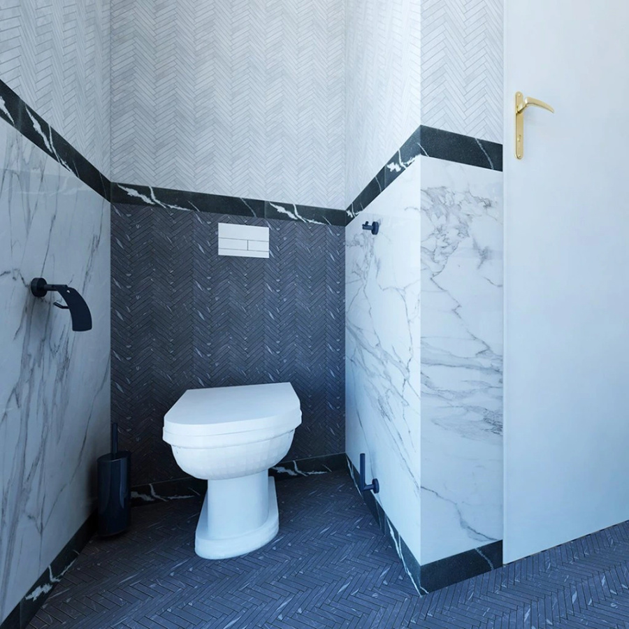 Держатель для туалетной бумаги Bemeta Hematit 159112012 черный