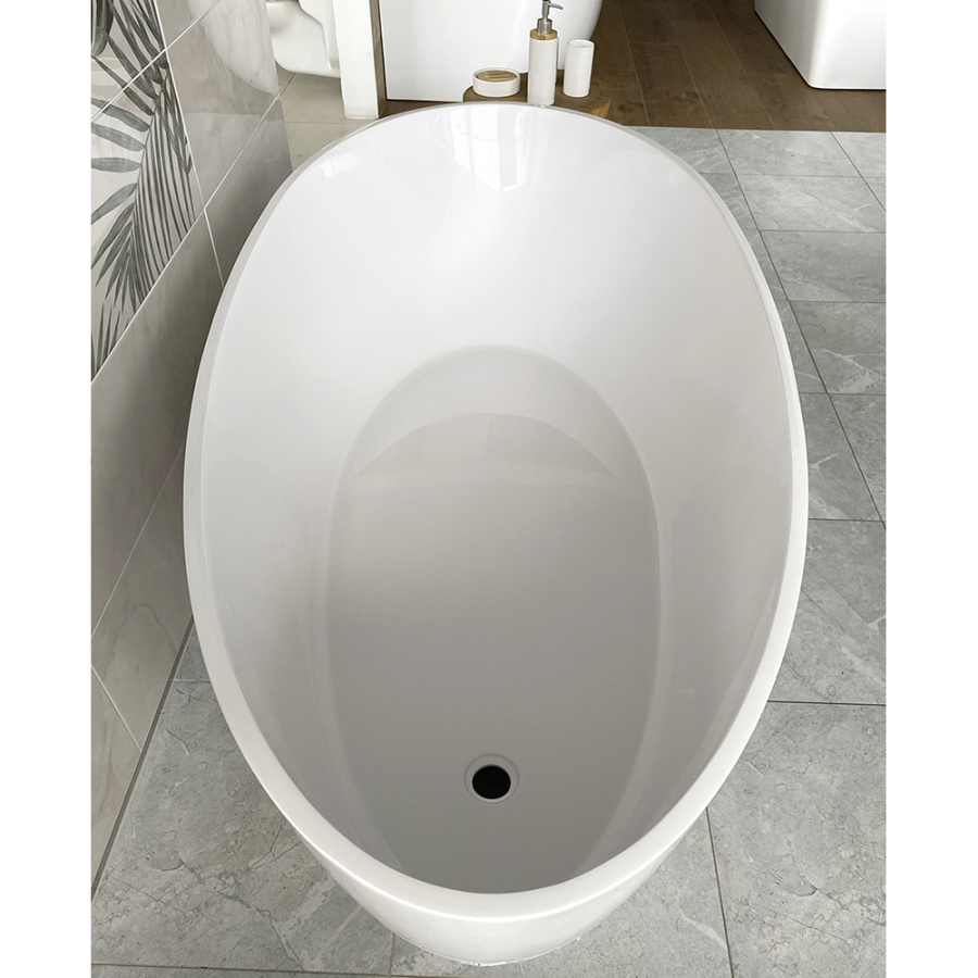 Ванна из искусственного камня Aqua de Marco Calipso 170x80 белая Ванна из искусственного камня Aqua de Marco Calipso 170x80 белая