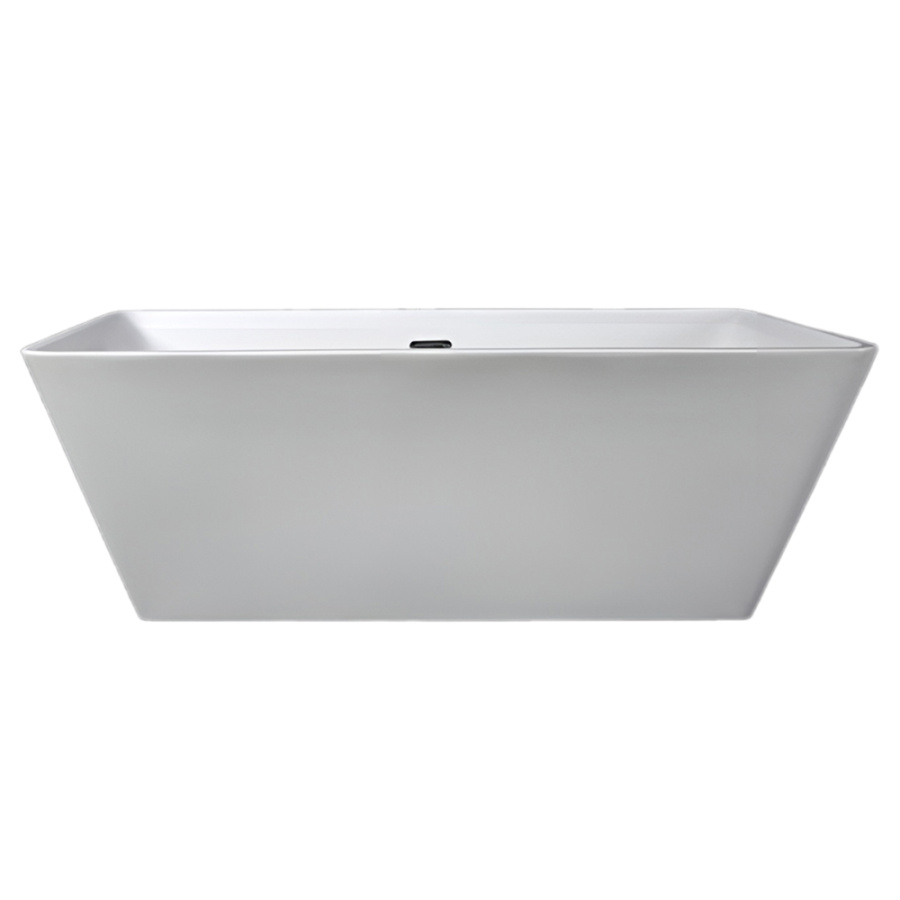 Акриловая ванна BelBagno BB60 170х80 белая, с донным клапаном