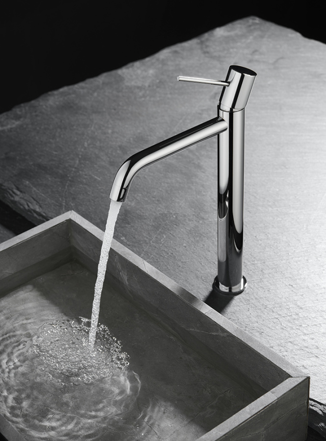 Смеситель для раковины AVS Slimmer высокий, хром