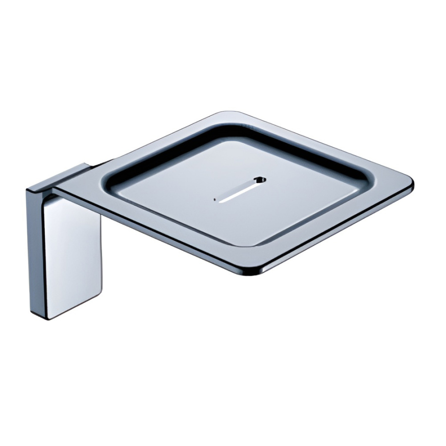 Мыльница подвесная AVS Zeta, хром