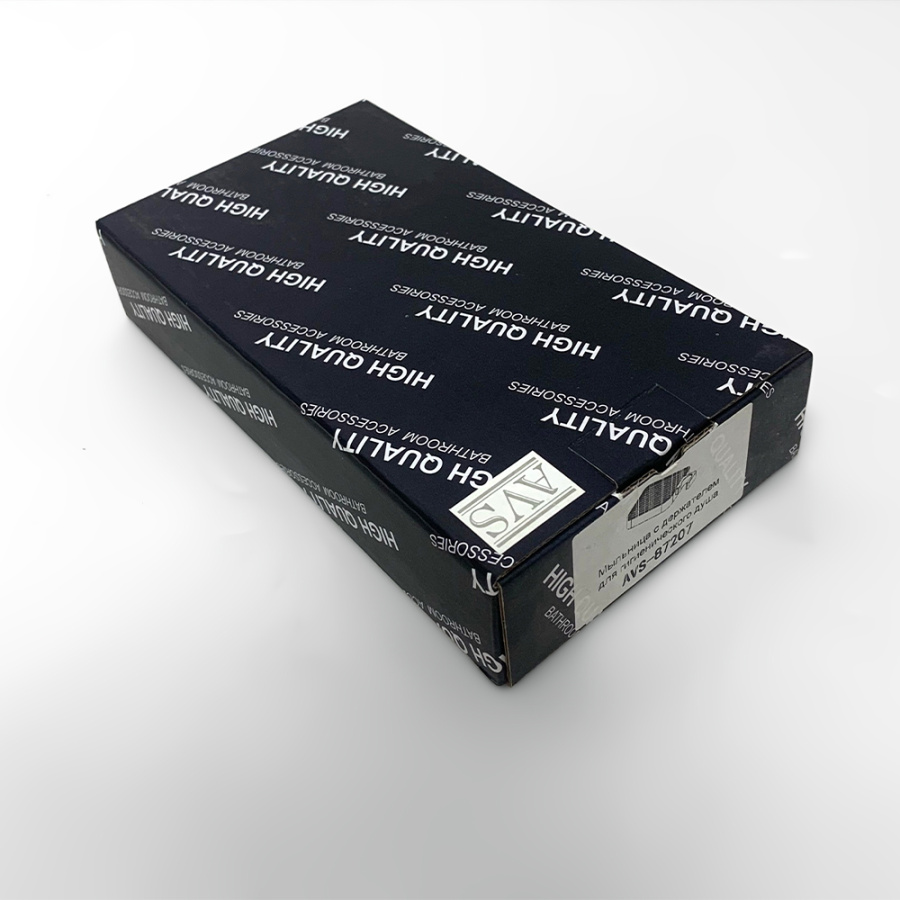 Мыльница подвесная AVS Ruf с держателем для душа, хром Мыльница подвесная AVS Ruf с держателем для душа, хром