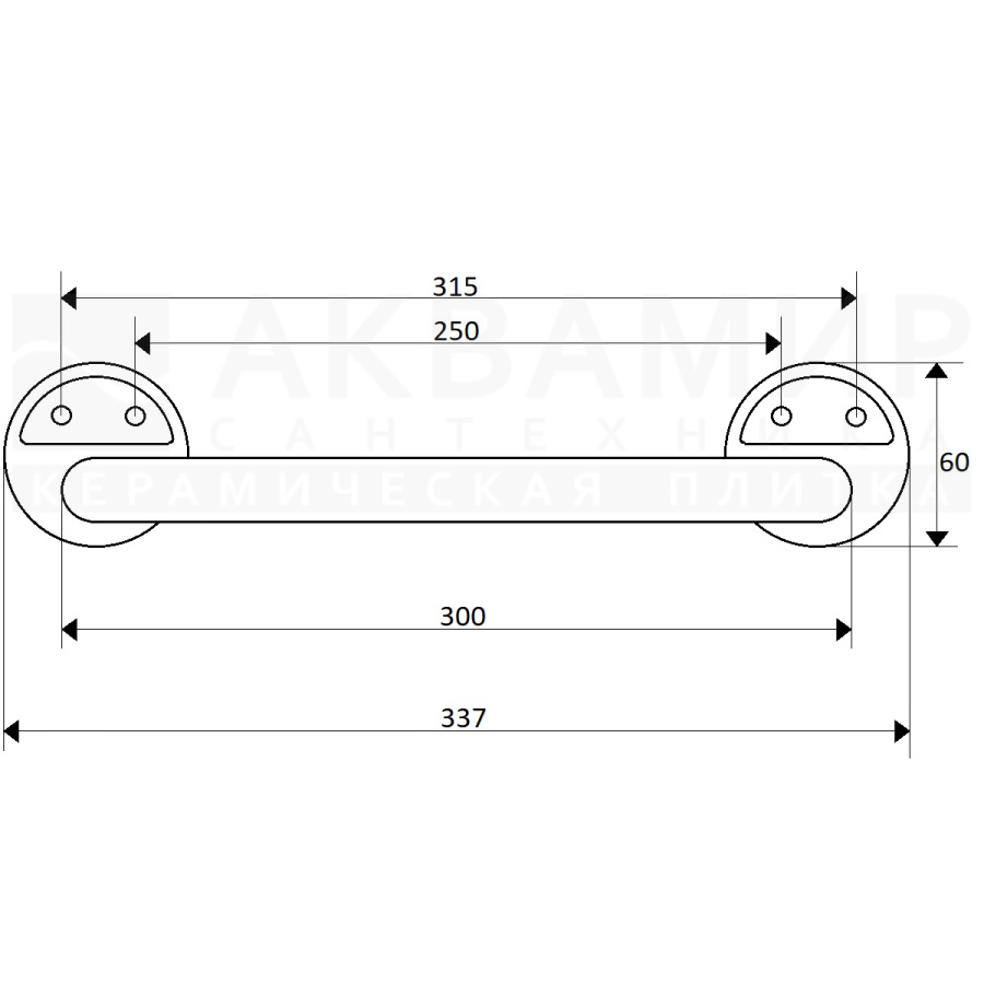 Полотенцедержатель Elite Classic C029 Полотенцедержатель Elite Classic C029