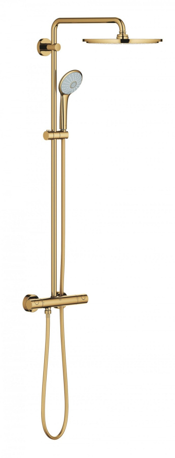 26075GN0 Д/с д/душ термостат d310 мм Холодный рассвет матовый(матовое золото) Euphoria GROHE