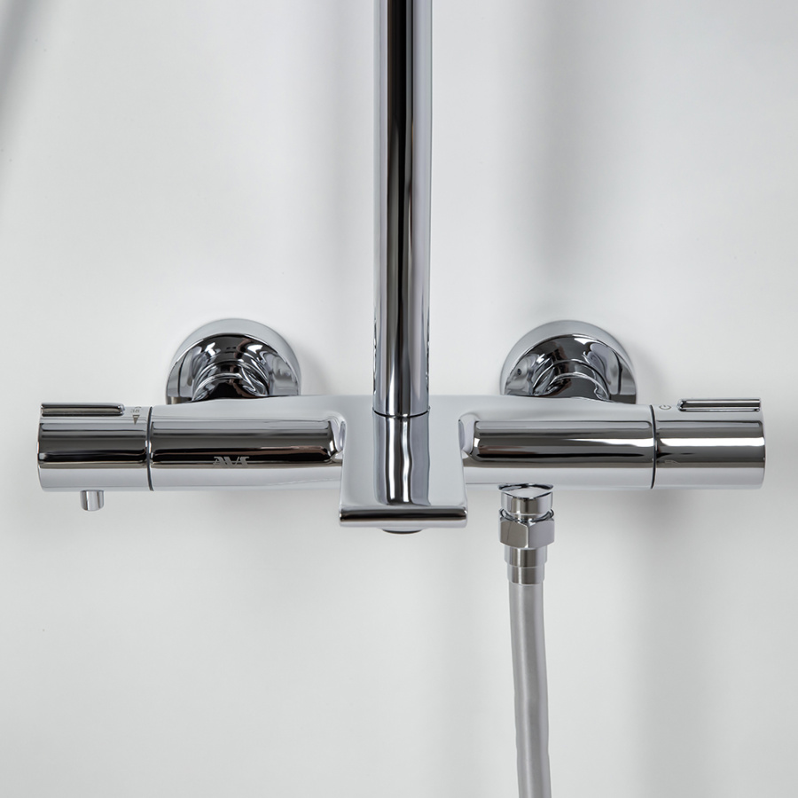 Душевая стойка с изливом AVS Elegant хром Душевая стойка с изливом AVS Elegant хром