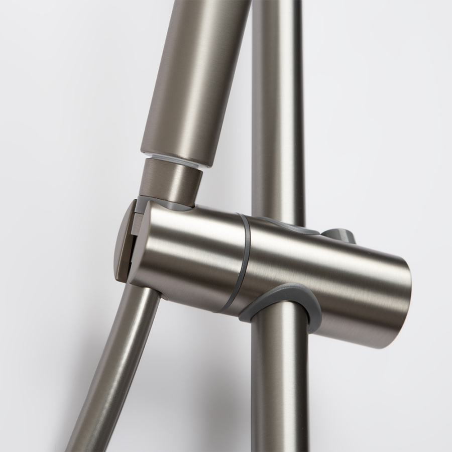 Душевой гарнитур AVS брашированный никель Душевой гарнитур AVS брашированный никель