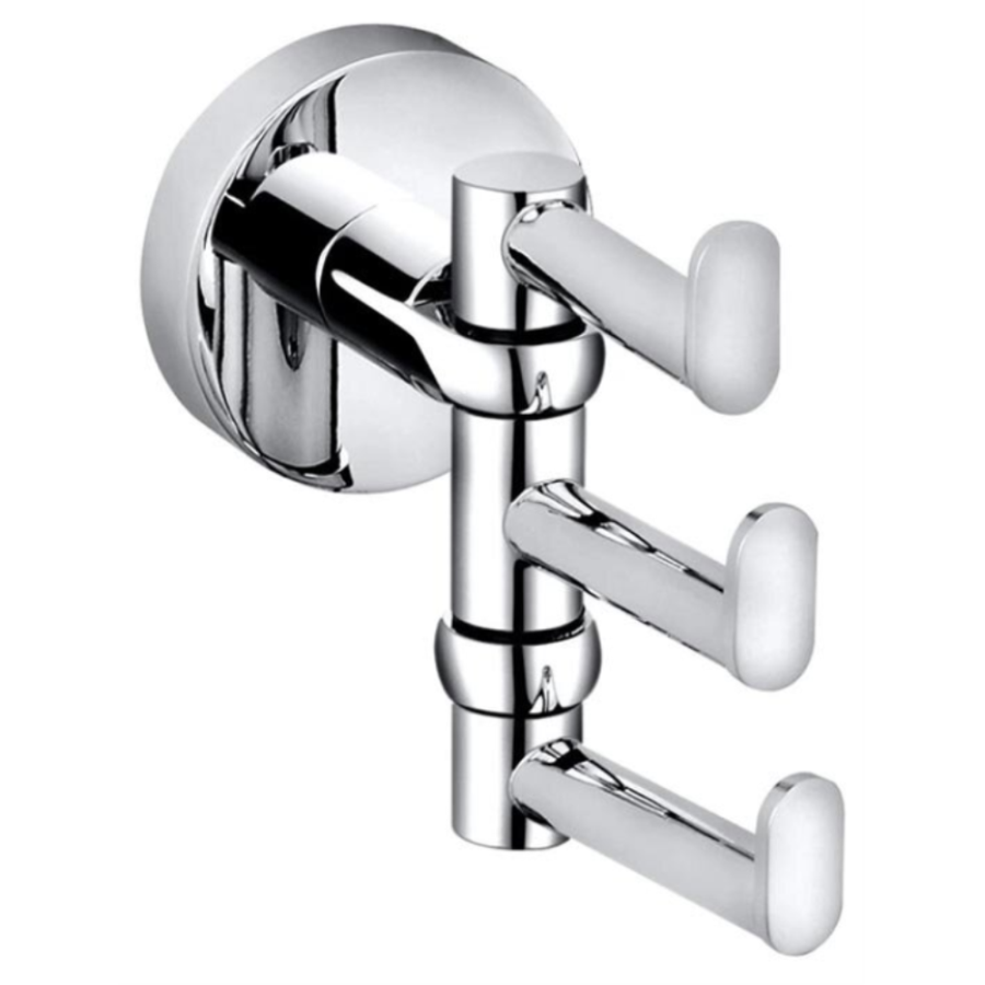 Крючок тройной поворотный Omega Bemeta 104106072 Крючок тройной поворотный Omega Bemeta 104106072