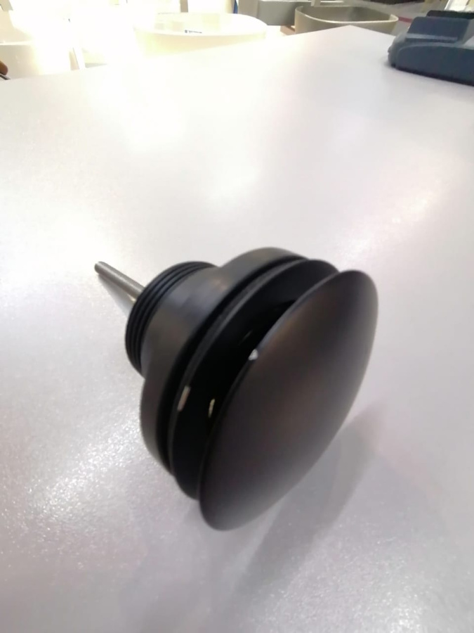 Донный клапан Hansgrohe 50100670 черный матовый Донный клапан Hansgrohe 50100670 черный матовый