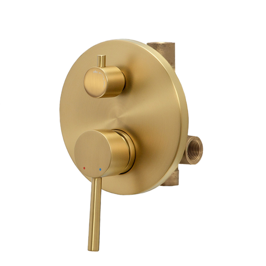 Душевой комплект AVS Slimmer 3в1 брашированное золото Душевой комплект AVS Slimmer 3в1 брашированное золото