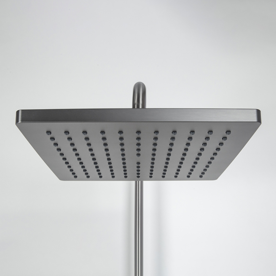 Душевая стойка AVS Cube оружейная сталь Душевая стойка AVS Cube оружейная сталь