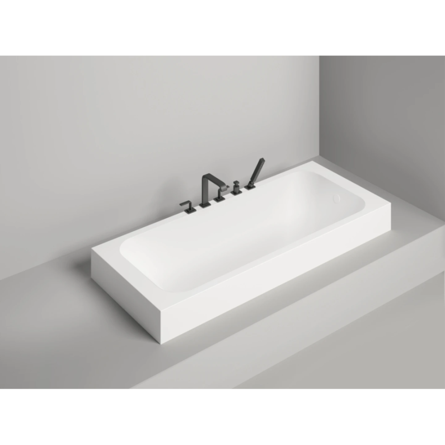 Ванна из искусственного камня Salini Orlando S-Sense 160х70 белая, с ножками Ванна из искусственного камня Salini Orlando S-Sense 160х70 белая, с ножками