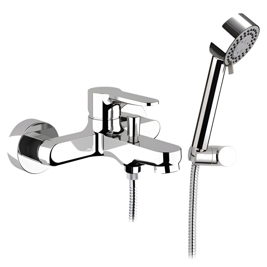 Смеситель для ванны с душем Remer Winner W02 хром