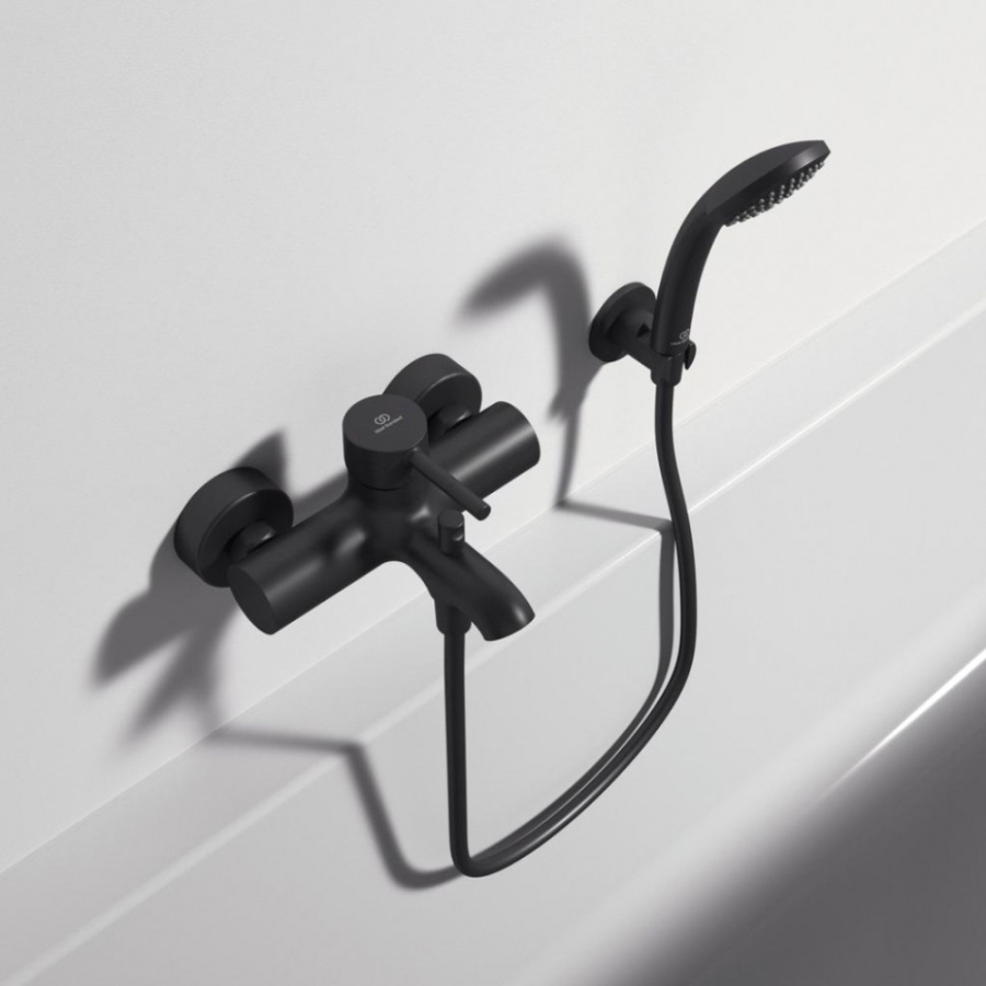 Комплект смесителей Ideal Standard Ceraline BC268XG+BC199XG черный матовый