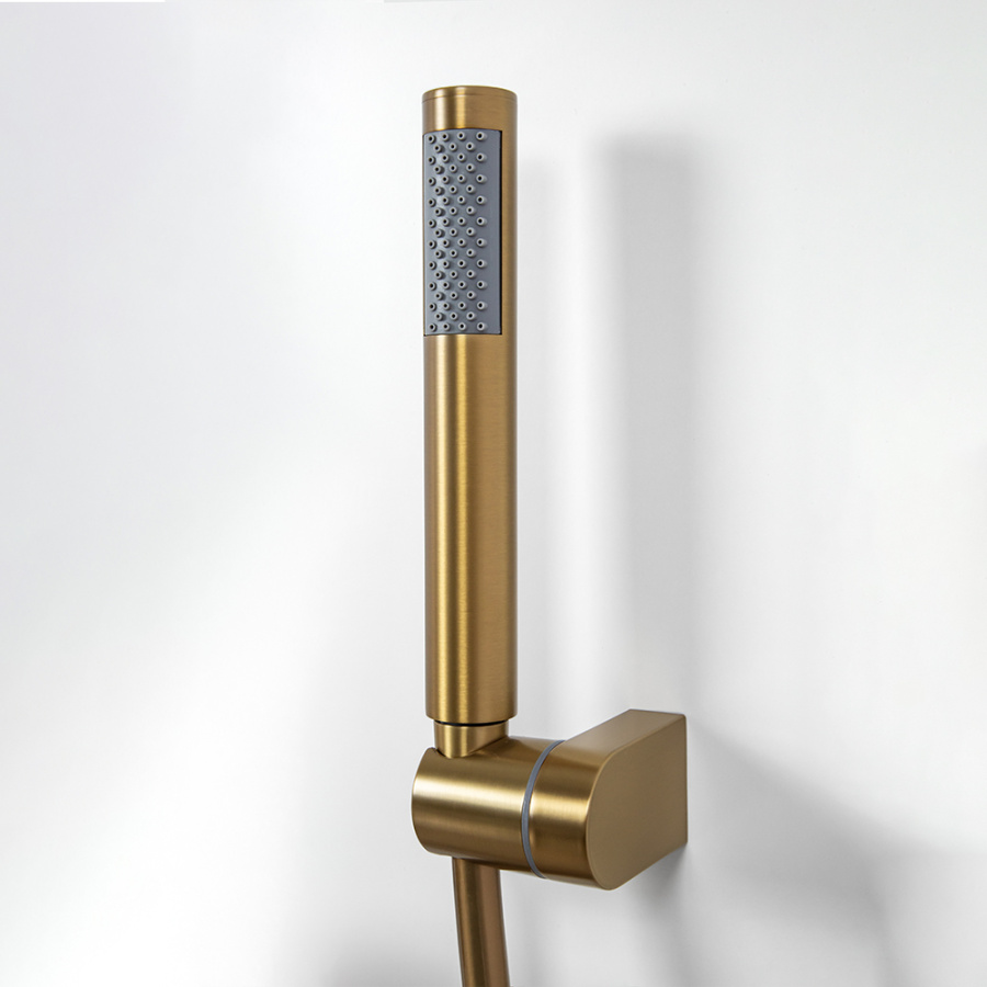 Смеситель для ванны с душем AVS Slimmer брашированное золото Смеситель для ванны с душем AVS Slimmer брашированное золото