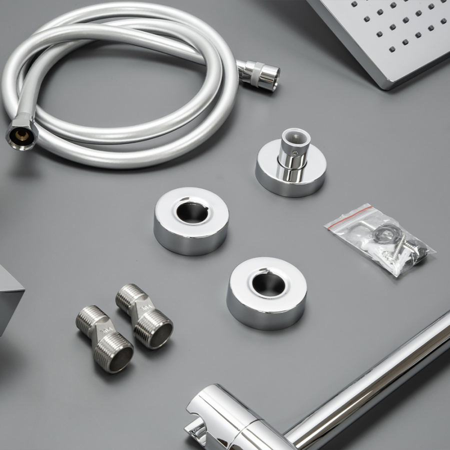 Душевая стойка AVS Cube хром Душевая стойка AVS Cube хром