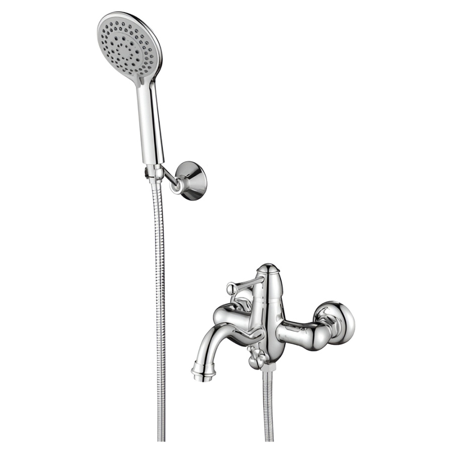 Смеситель для ванны с душем Aksy Bagno Bellezza 801 хром Смеситель для ванны с душем Aksy Bagno Bellezza 801 хром