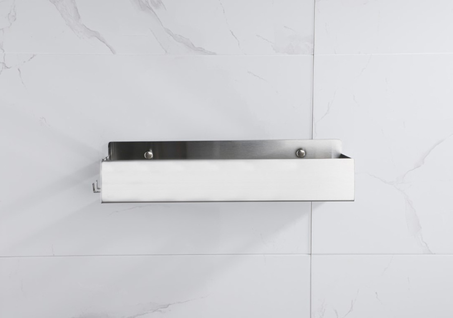 Полка Boheme Q 10965-NB брашированный никель Полка Boheme Q 10965-NB брашированный никель