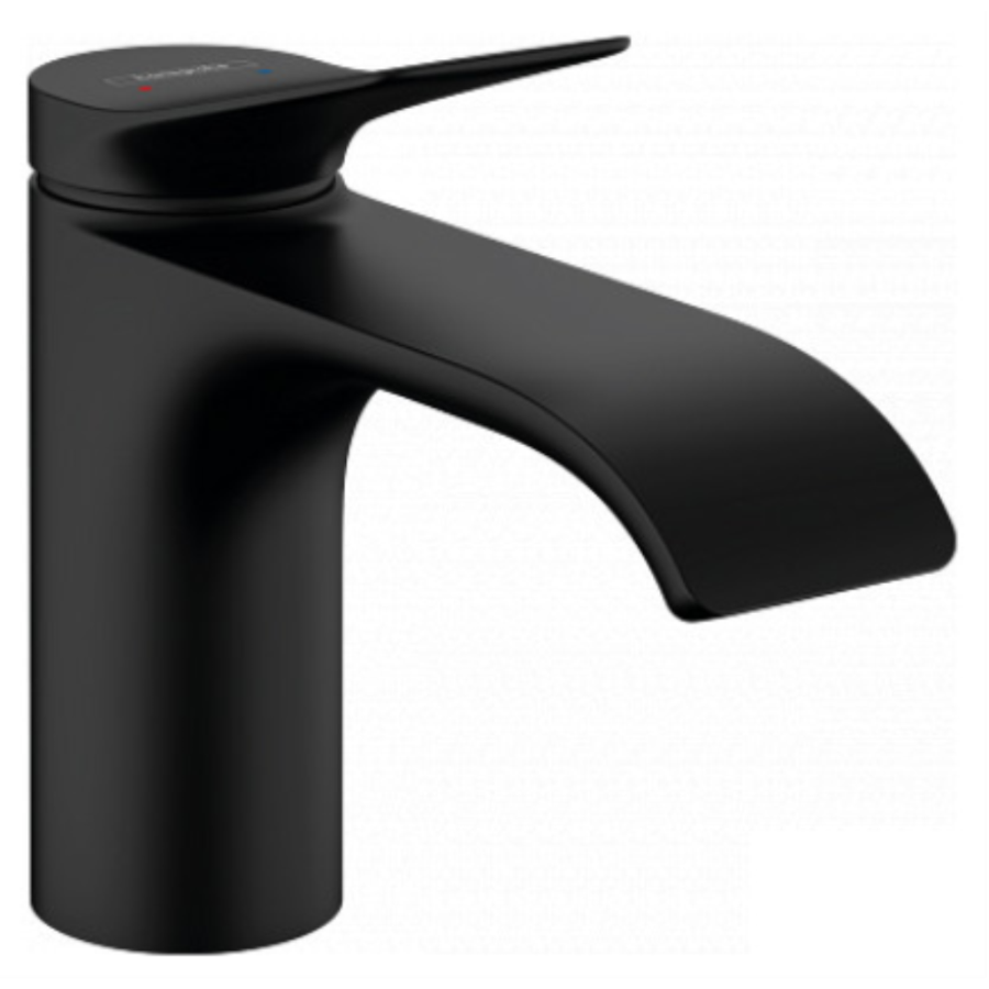 Смеситель для раковины Hansgrohe Vivenis 75010670 черный матовый